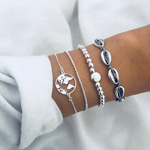 30 Styles Bohemian Bracelet Set For women