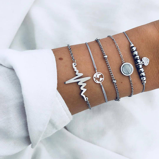 30 Styles Bohemian Bracelet Set For women