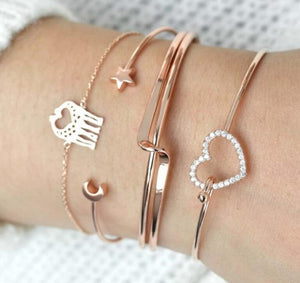 30 Styles Bohemian Bracelet Set For women