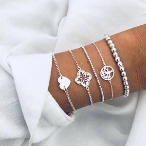 30 Styles Bohemian Bracelet Set For women